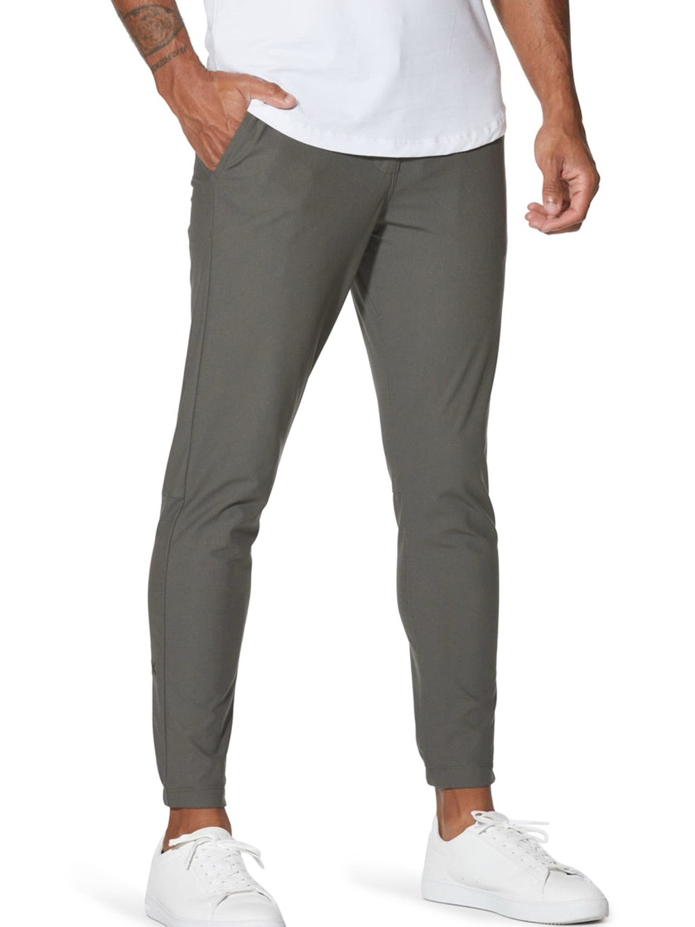 Cuts Clothing AO Slim Fit Performance Joggers- Size Small- Dark Pine